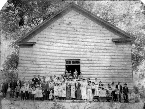 Historical photo of Antioch Church